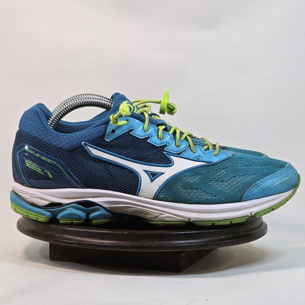 Mizuno Wave Rider 21 Running Shoes Women's 10.5 Mesh Lightweight Athletic Sneaks
